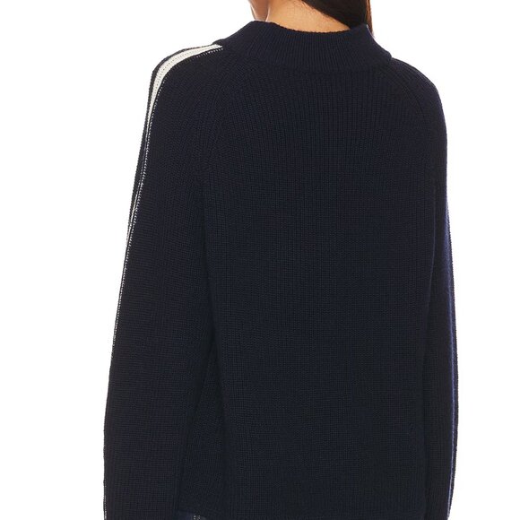 Teagan Sweater in Navy/Milk - Picture 4 of 4